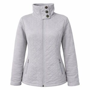 The North Face Women's gray Quilted Jacket